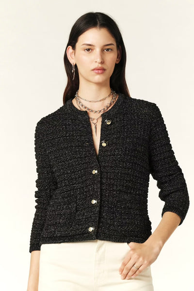 Gaston Cardigan Silver