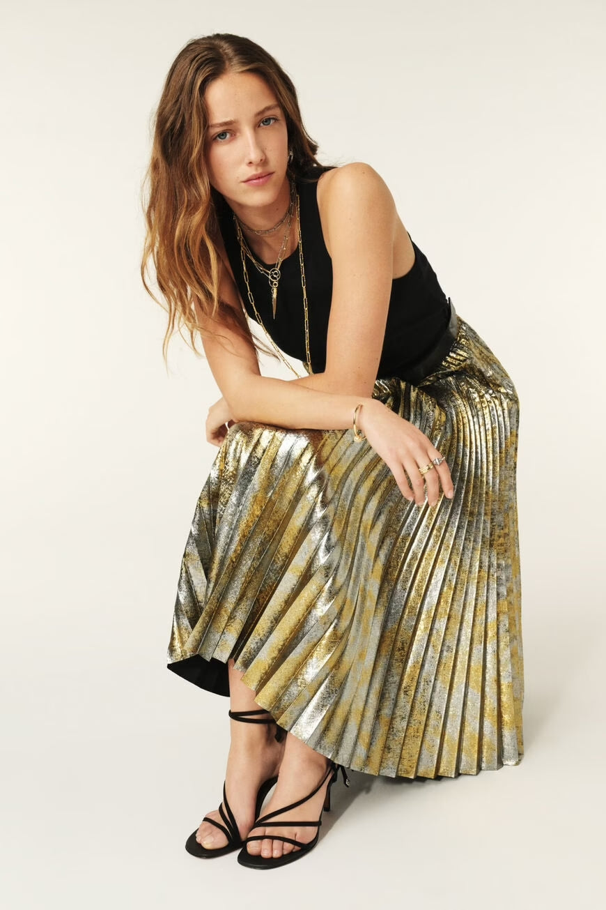 Falone Skirt Gold