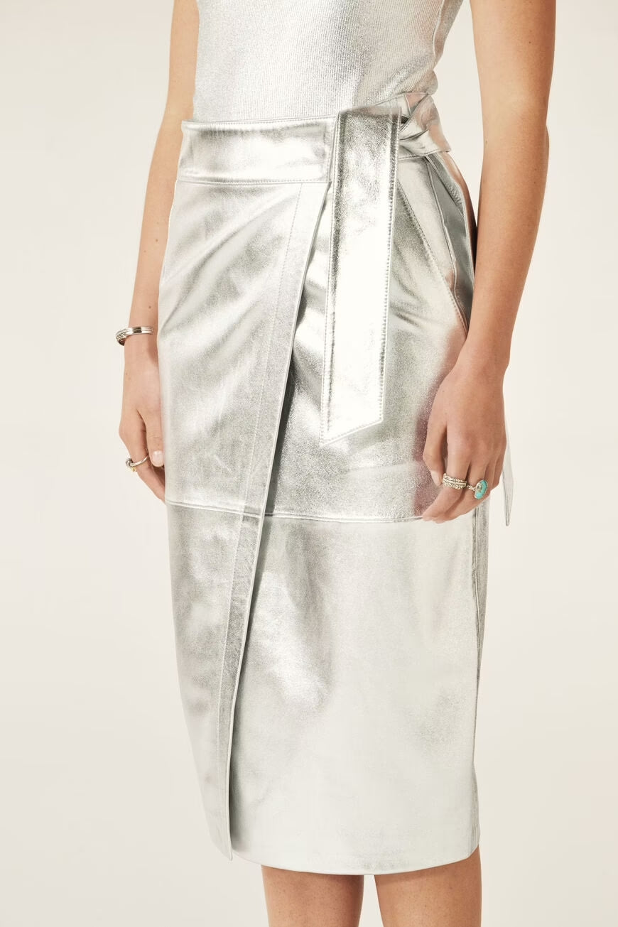 Faye Skirt Silver