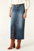 Math Skirt Blue jeans