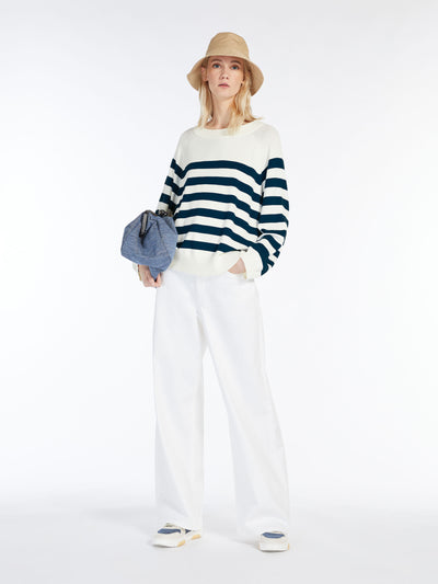 Erice Top- Navy stripe