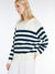 Erice Top- Navy stripe