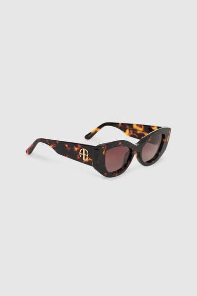 Rennes Sunglasses - Dark Tortoise