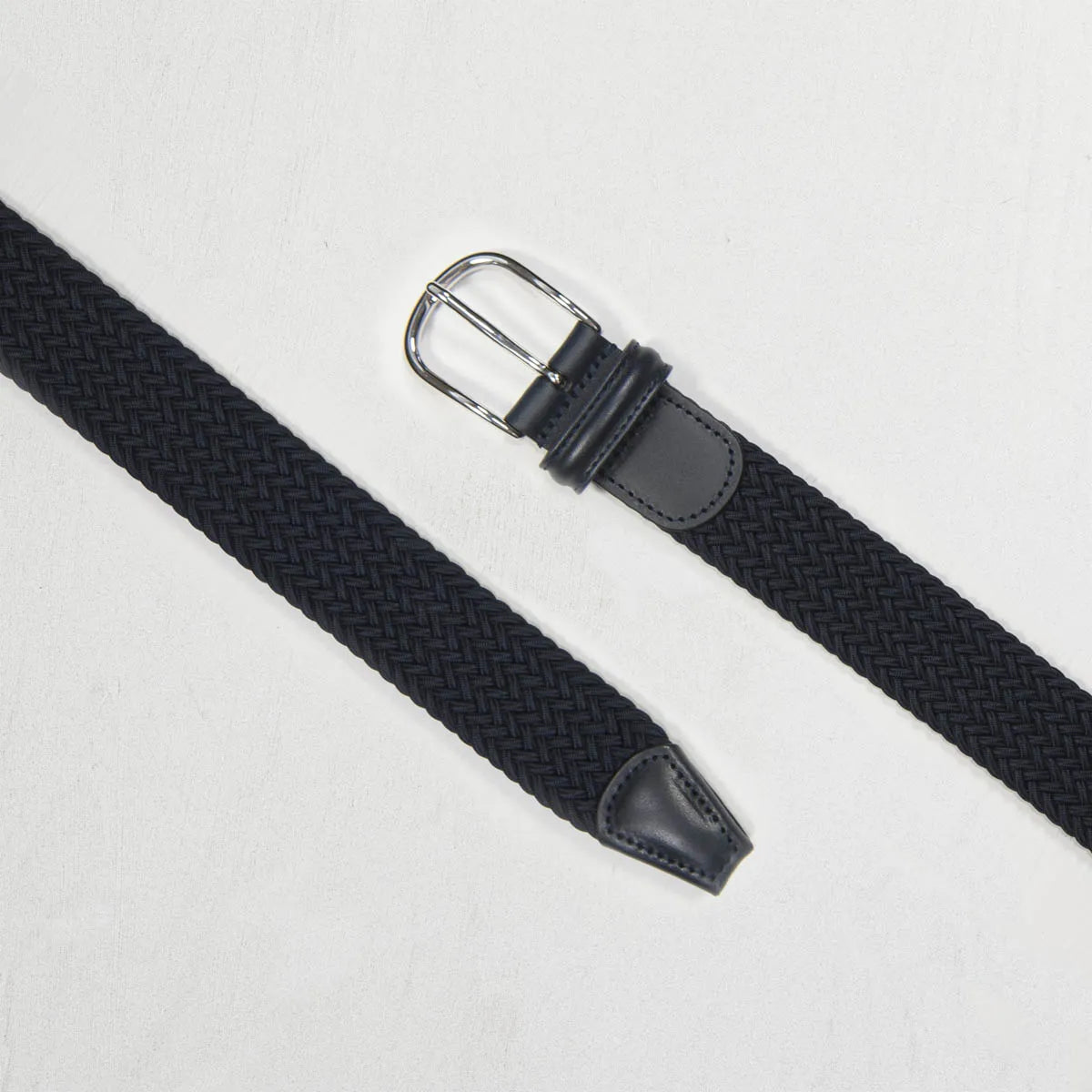 Navy Woven Belt