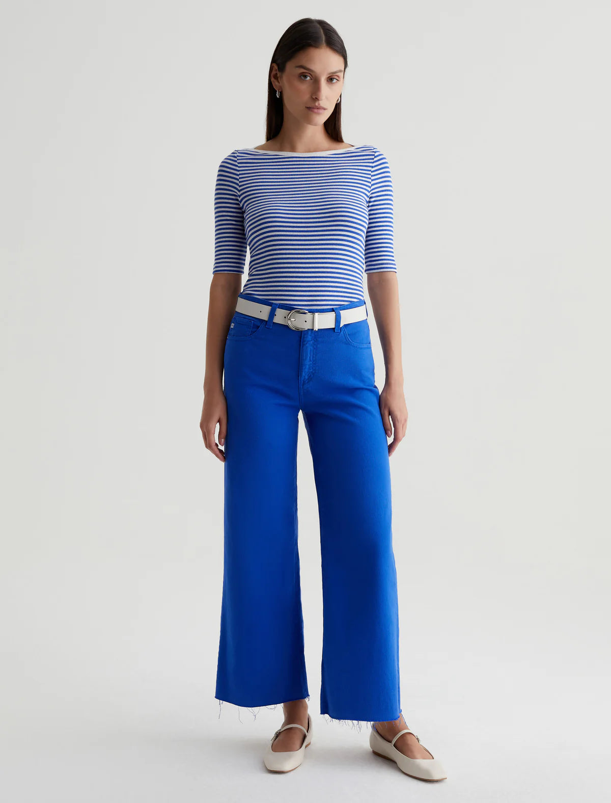 Connie top  Capri Stripe