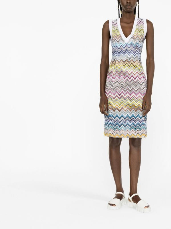 MIssoni Multicolour Sleeveless Beach Dress