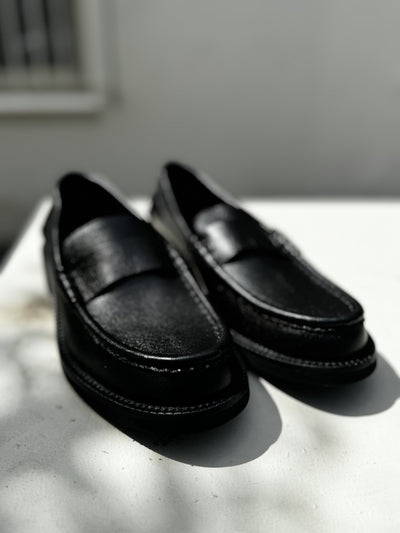 Stina Mocassin Black