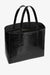 Elly Tote Black Embossed