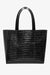 Elly Tote Black Embossed