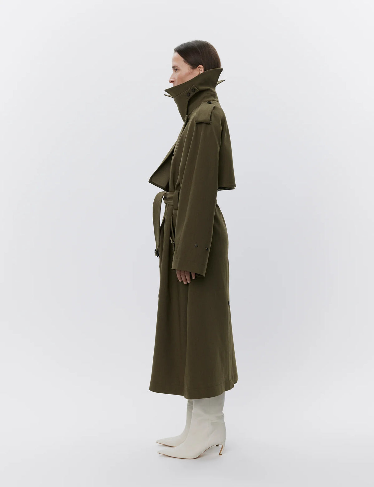 Lynn Coat - Dark Verde