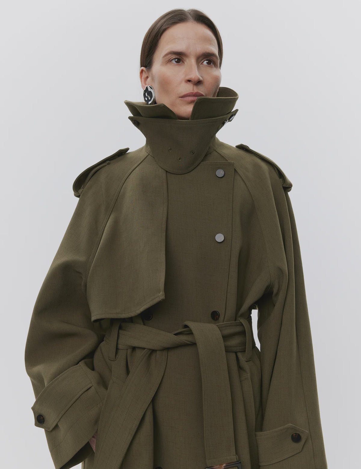 Lynn Coat - Dark Verde