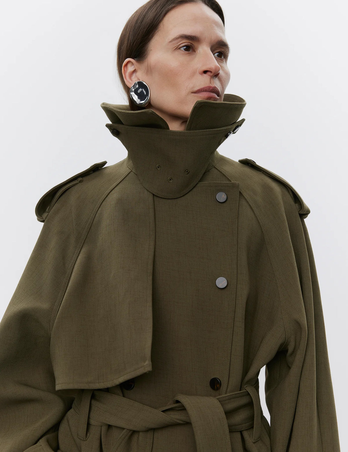 Lynn Coat - Dark Verde