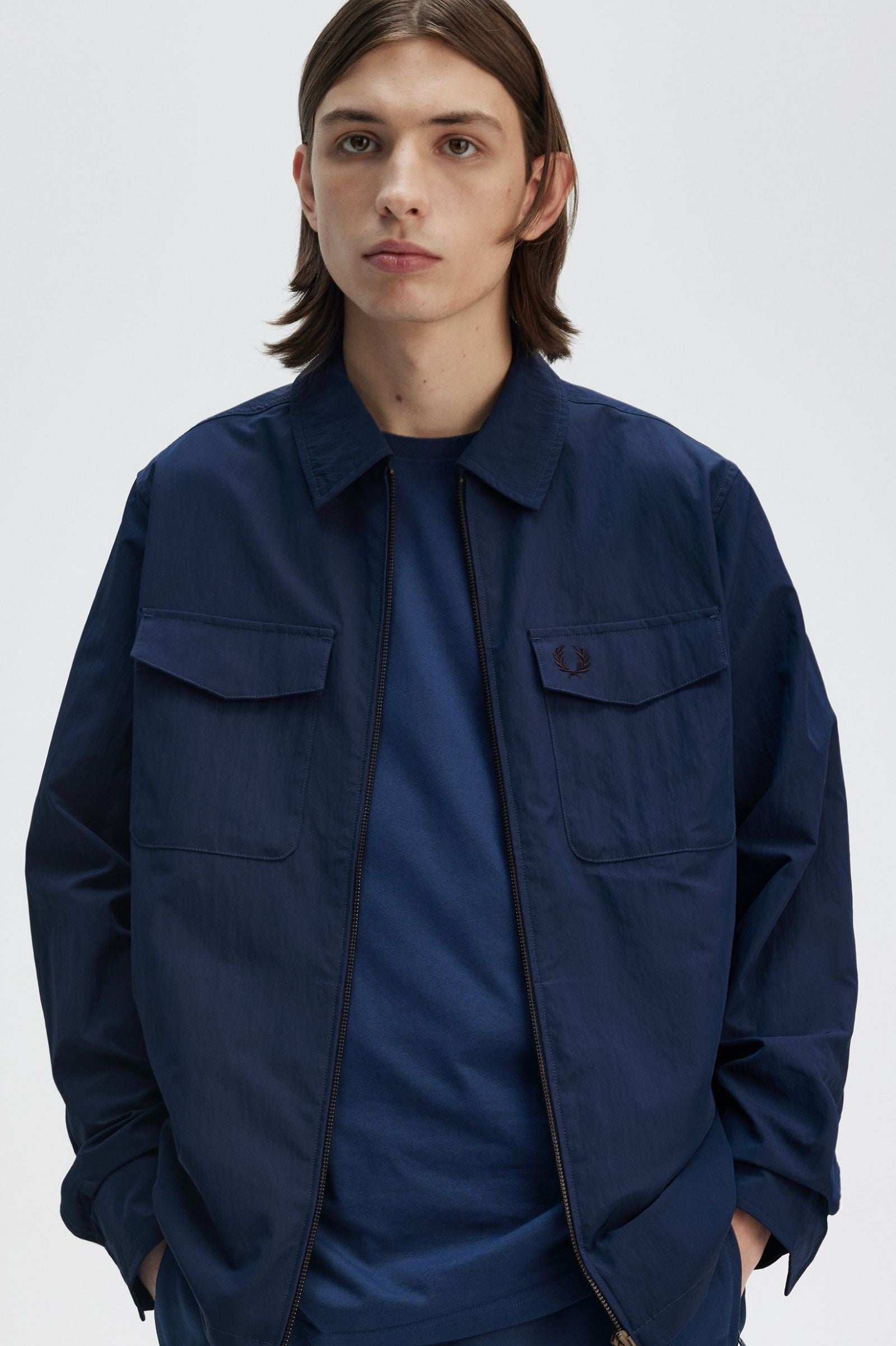 Pocket Overshirt - Navy