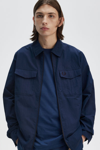 Pocket Overshirt - Navy