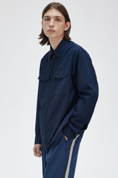 Pocket Overshirt - Navy