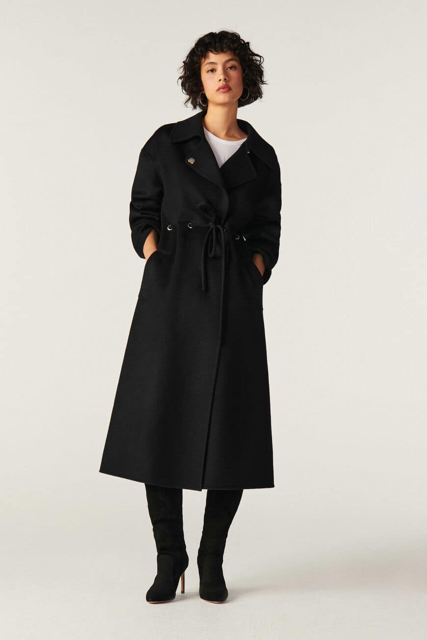 Kate Coat- Noir