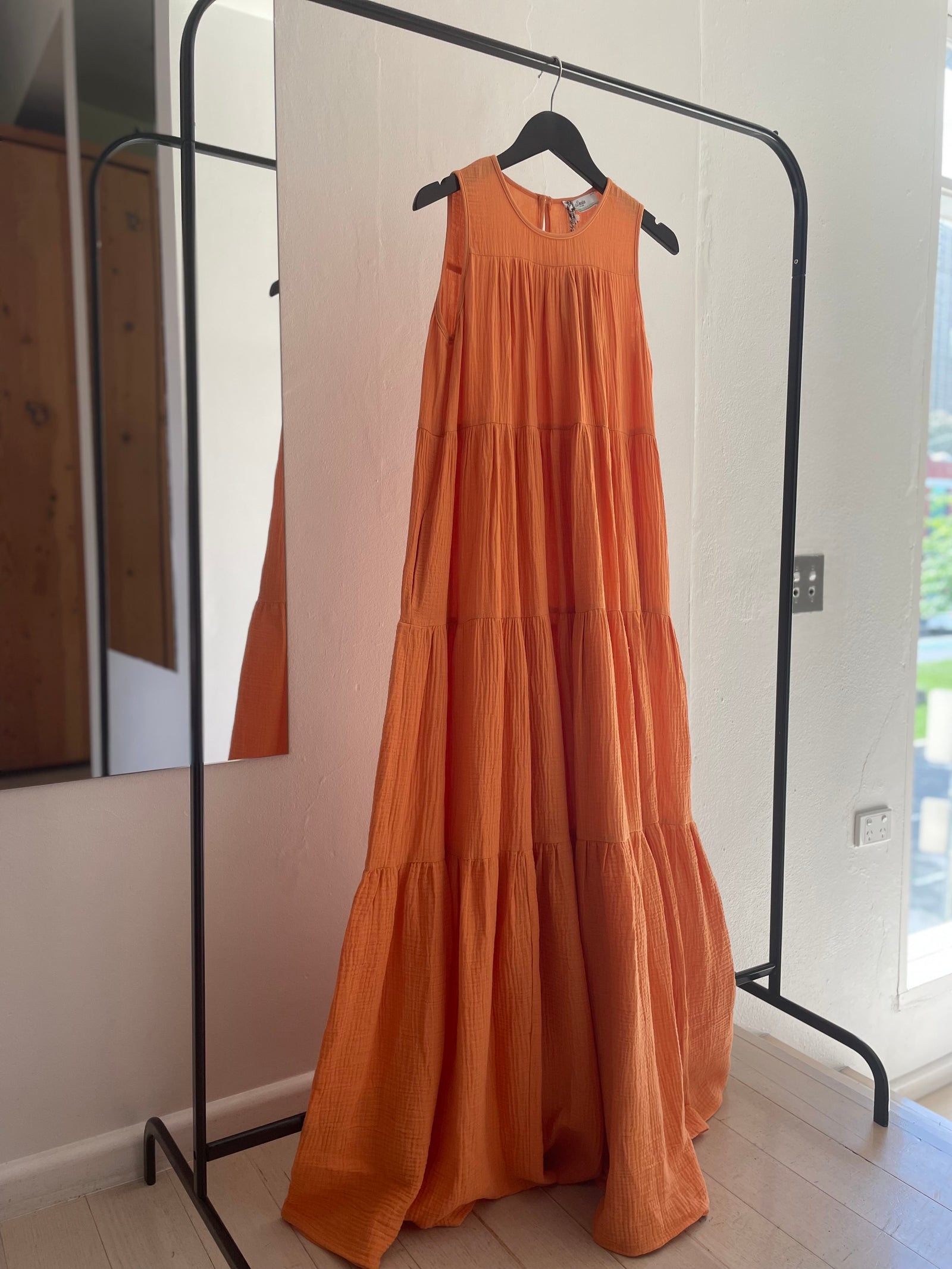 Claudia Maxi Dress - Orange, Fashion Nova, Dresses