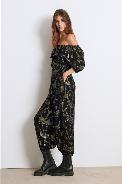 Dulcine Dallas Jumpsuit - Noir